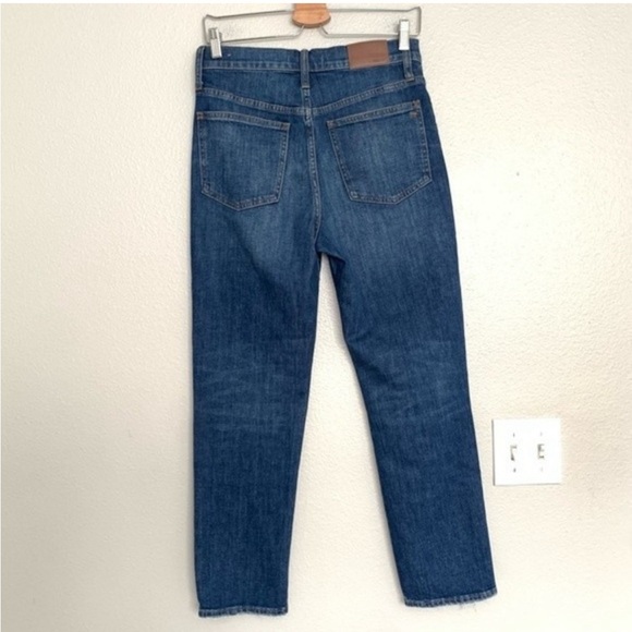 Madewell Jeans Perfect Vintage High Rise Tapered Stretch Denim - Picture 4 of 5